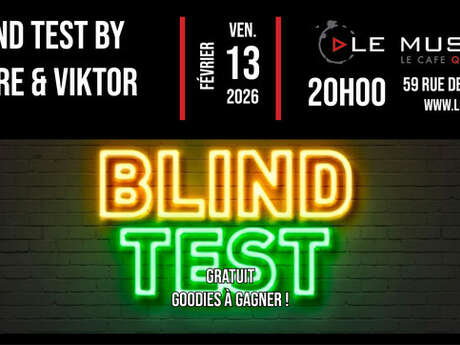 Blind test by Pierre & Viktor