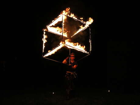 Spectacle "Terra Incognita" au parc Asnapio