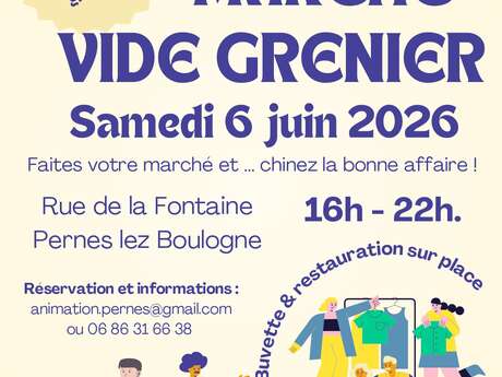 Marché vide-grenier