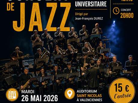 CONCERT : "Soirée Jazz Exceptionnelle" à Valenciennes