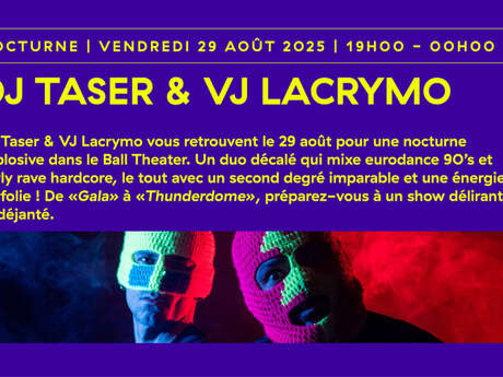 DJ Taser & VJ Lacrymo : La dernière nocturne de L'envers de la fête