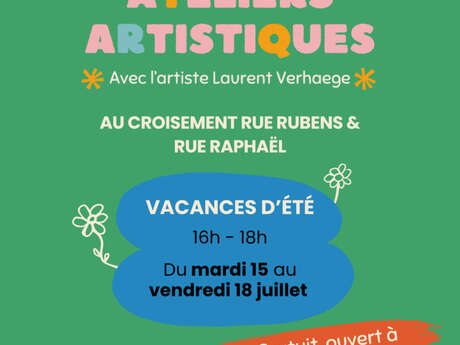 Ateliers artistiques de rue - Nouveau Roubaix