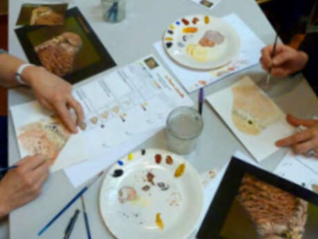 Vert par Nature : initiation à la peinture naturaliste