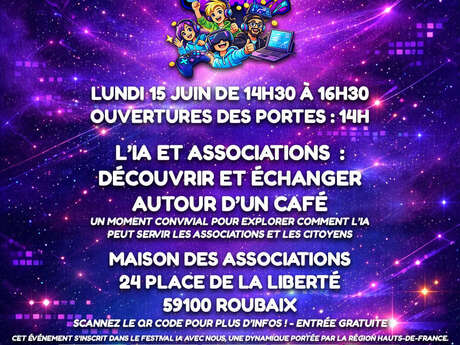 L’IA et les associations : découvrez et échangez autour d’un café !