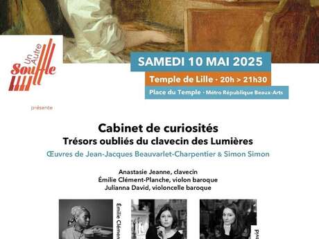 Concert 'Cabinet de curiosités -  Trésors oubliés du clavecin des Lumières'