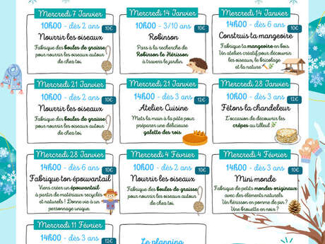 Animations "nature" en famille