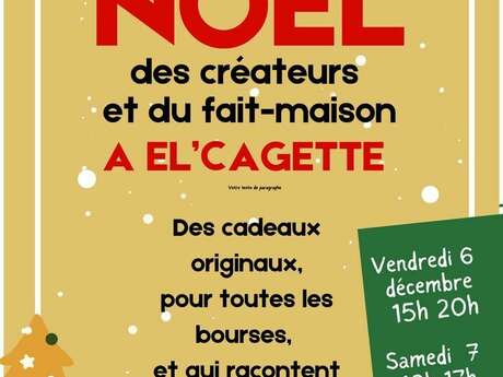 Marché de Noël d'El'cagette