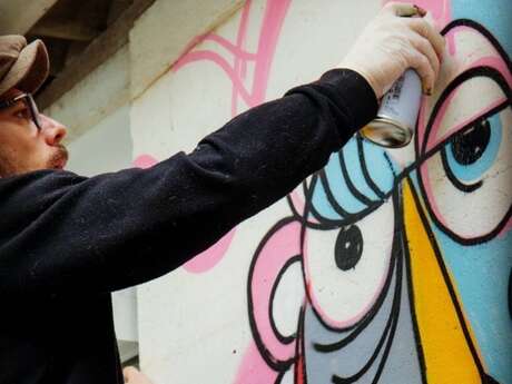Performance live painting - Street art et Musique
