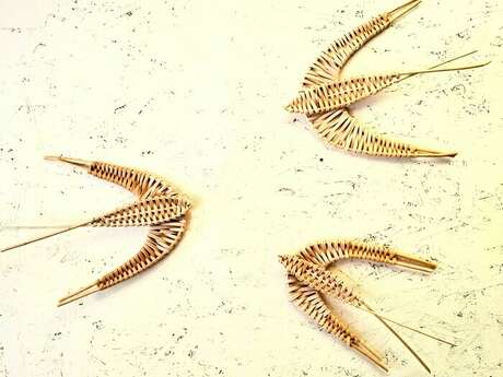 Créa’nature : atelier vannerie