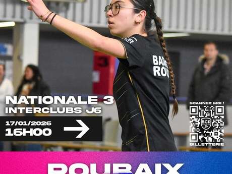 ROUBAIX reçoit MAROMME pour le 6eme journée de NATIONALE 3