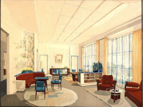 PRINTEMPS DE L'ART DECO: Waendendries dans le fond d'arts graphiques du musée de Soissons