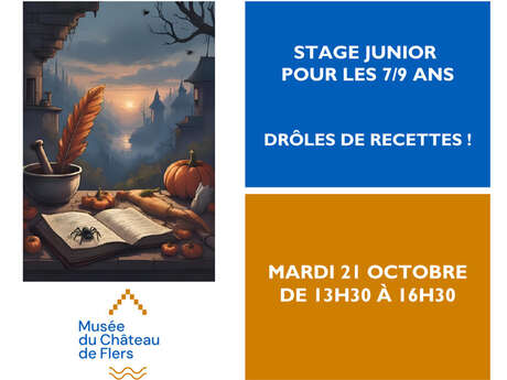 Stage Junior 7/9 ans : drôles de recettes !
