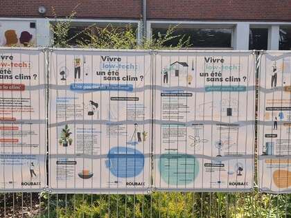 Mini-expo "Vivre Low-tech, un été sans clim' ?"