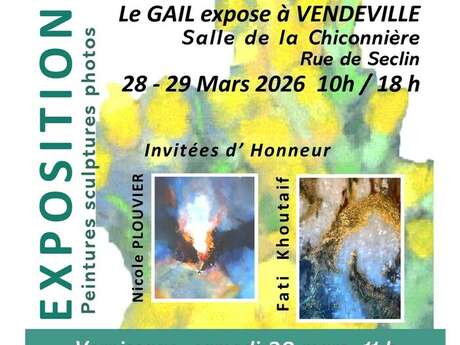Les artistes du GAIL exposent à Vendeville