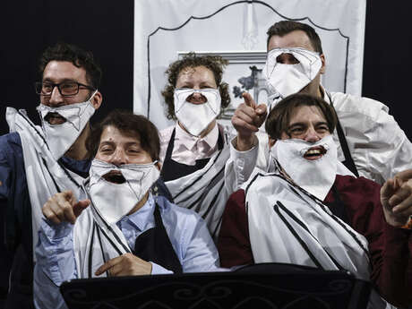 Spectacle "Entrée, plat, dessert" au Château de Flers
