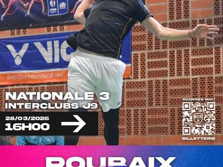 ROUBAIX reçoit BONDY pour la 9eme journee de NATIONALE 3