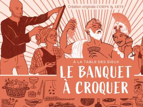 Dîner-spectacle : le banquet à croquer
