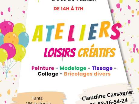 ATELIERS LOISIRS CRÉATIFS