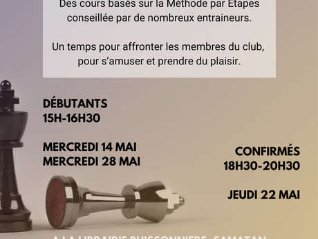 CLUB D’ÉCHECS POUR JOUER ET STIMULER SON CERVEAU