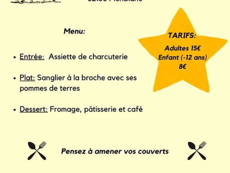 REPAS DE LA FÊTE