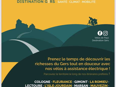 LOCATION DE VÉLO À ASSISTANCE ÉLECTRIQUE
