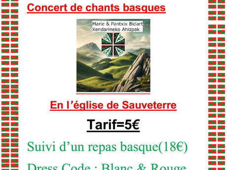 CHANTS BASQUES ET REPAS