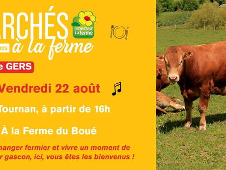MARCHÉ À LA FERME DU BOUÉ