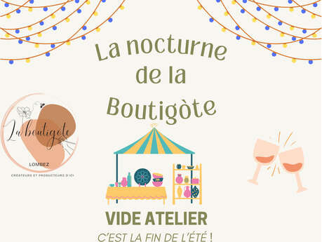 NOCTURNE À LA BOUTIGOTE NOCTURNE À LA BOUTIGOTE