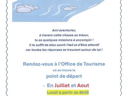 Chasse au trésor "au fil de l'eau"