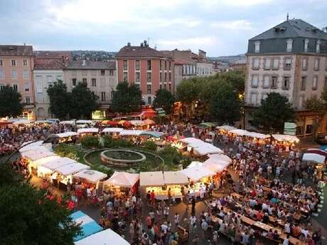 Marchés gourmands / nocturnes des fermiers de l'Aveyron de Millau