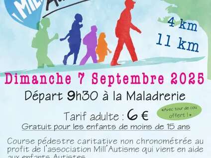 La Marche Bleue - Pour l'association Mill'Autisme