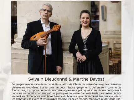 Concert de chant Grégorien