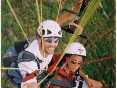 Joël Houdouin Biplace parapente