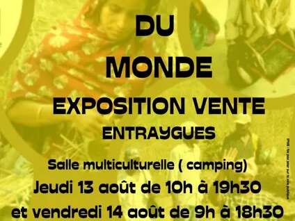 Expo vente de LACIM, objets artisanaux du Monde