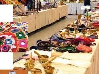 Expo vente de LACIM, objets artisanaux du Monde