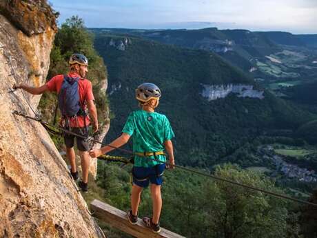 Mélanie et Guillaume - Via Ferrata