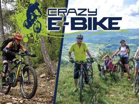 Crazy e-Bike - Location de VTT / VTC électriques