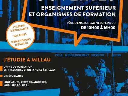 Portes ouvertes du pôle d'enseignement supérieur et du " Campus connecté " de Millau