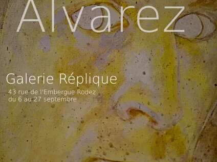 Exposition Gérard Alvarez à la galerie Réplique
