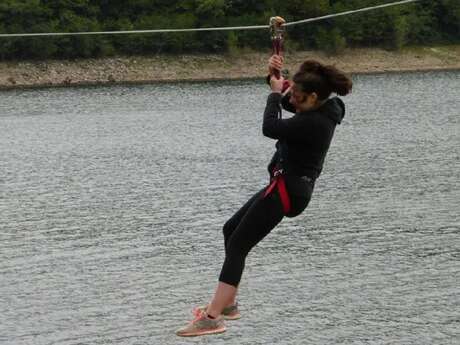 Aloa Nature - Tyrolienne de Laussac