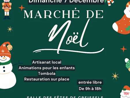 Marché de Noël à Creissels