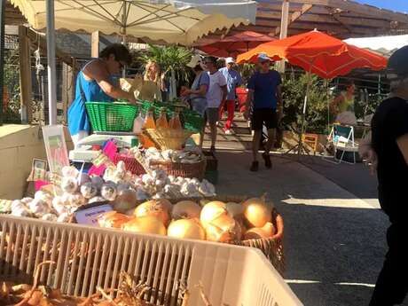Marché alimentaire de producteurs  " Le Pic Vert du jeudi soir "