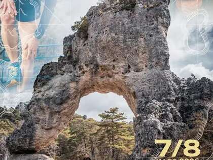 Trail de la Cité de Pierres à Montpellier-Le-Vieux