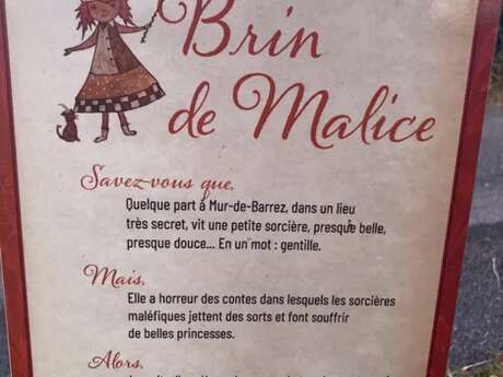 Sentier de l'imaginaire : Brin d'Malice