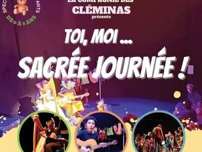 Spectacle jeune public à la Médiathèque de Rodez : toi, moi... sacrée journée