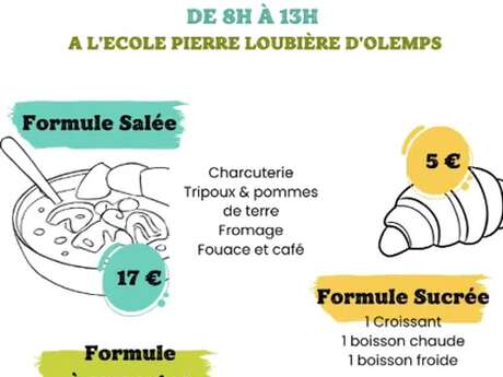 Déjeuner aux tripoux APE Pierre Loubière