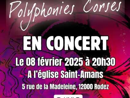 Concert Polyphonies Corses