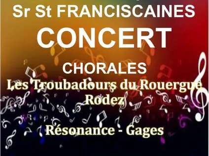 Concert de chorales Les Troubadours du Rouergue