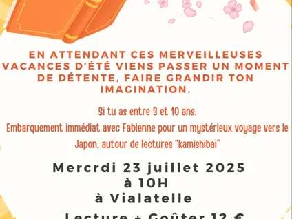 Lecture Kamishibaï - goûter enfants 3-10 ans
