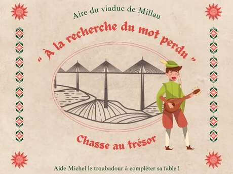 Chasse au trésor médiévale au Viaduc de Millau